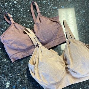 Lot of 2 Kindred Bravely XL busty nursing & pumping bras
